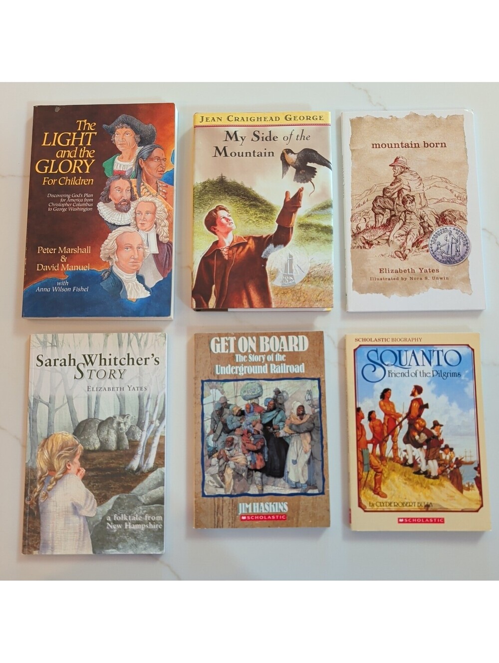 Young Readers History 6 Book Lot Homeschool Educational Social Studies